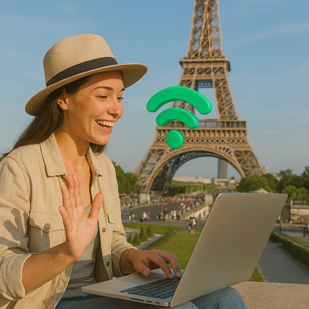 internet-no-exterior-smartphone-conexao.jpg Turista usando smartphone com internet durante viagem no exterior